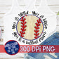 Baseball Mom PnG PNG for Sublimation