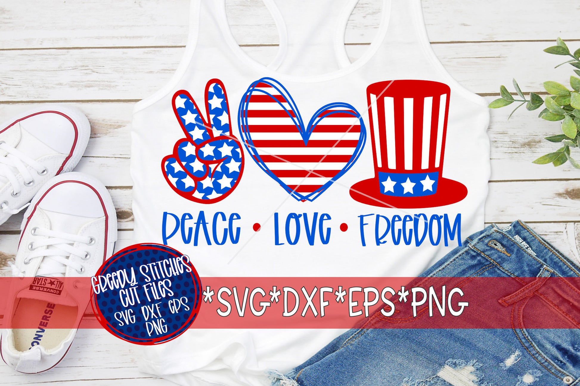 Peace Love Freedom svg, eps, dxf, png. July 4th SvG | independence Day DxF | Fourth of July SvG  | Freedom SvG | Instant Download Cut Files