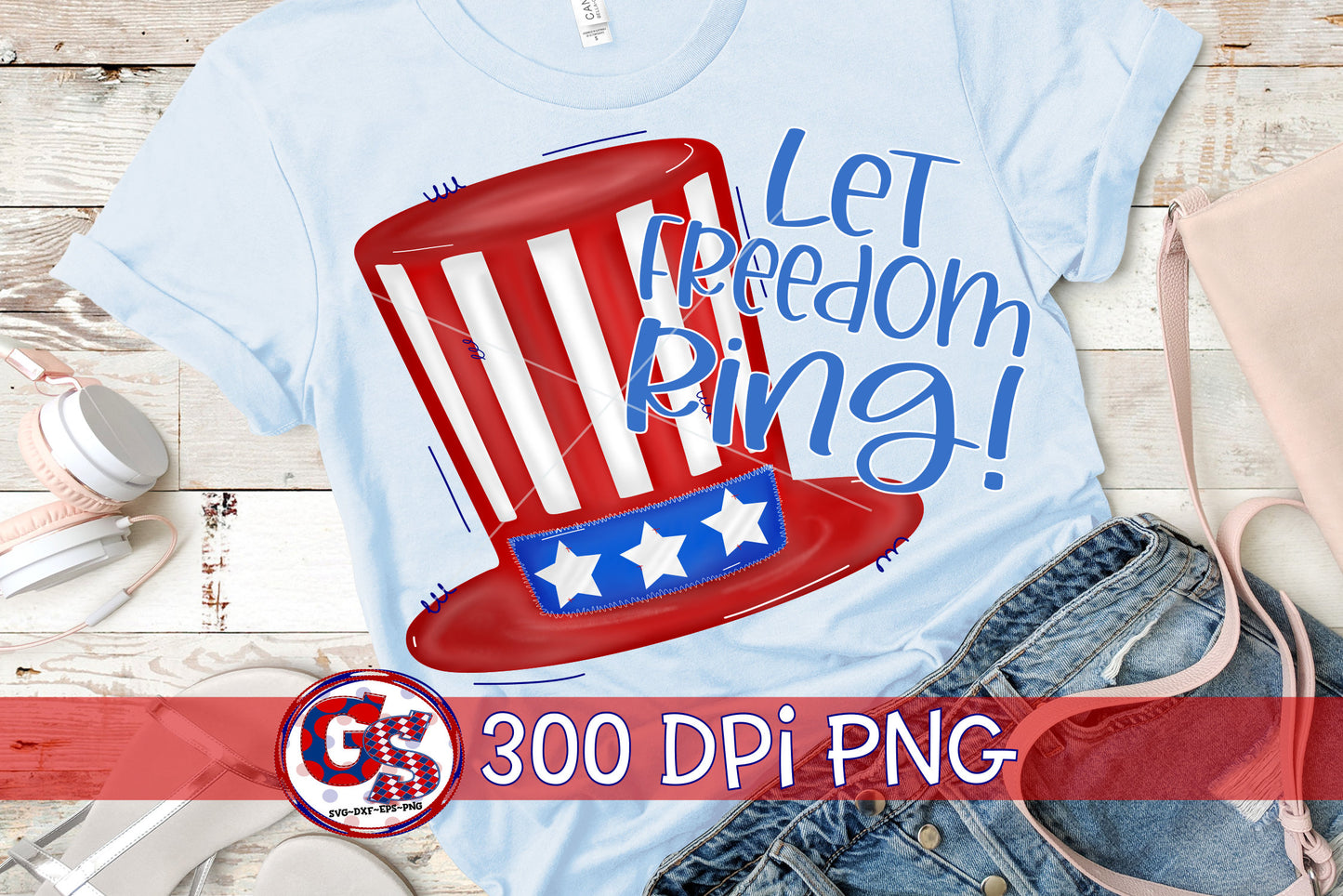Let Freedom Ring PNG
