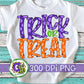 Trick or Treat PNG For Sublimation