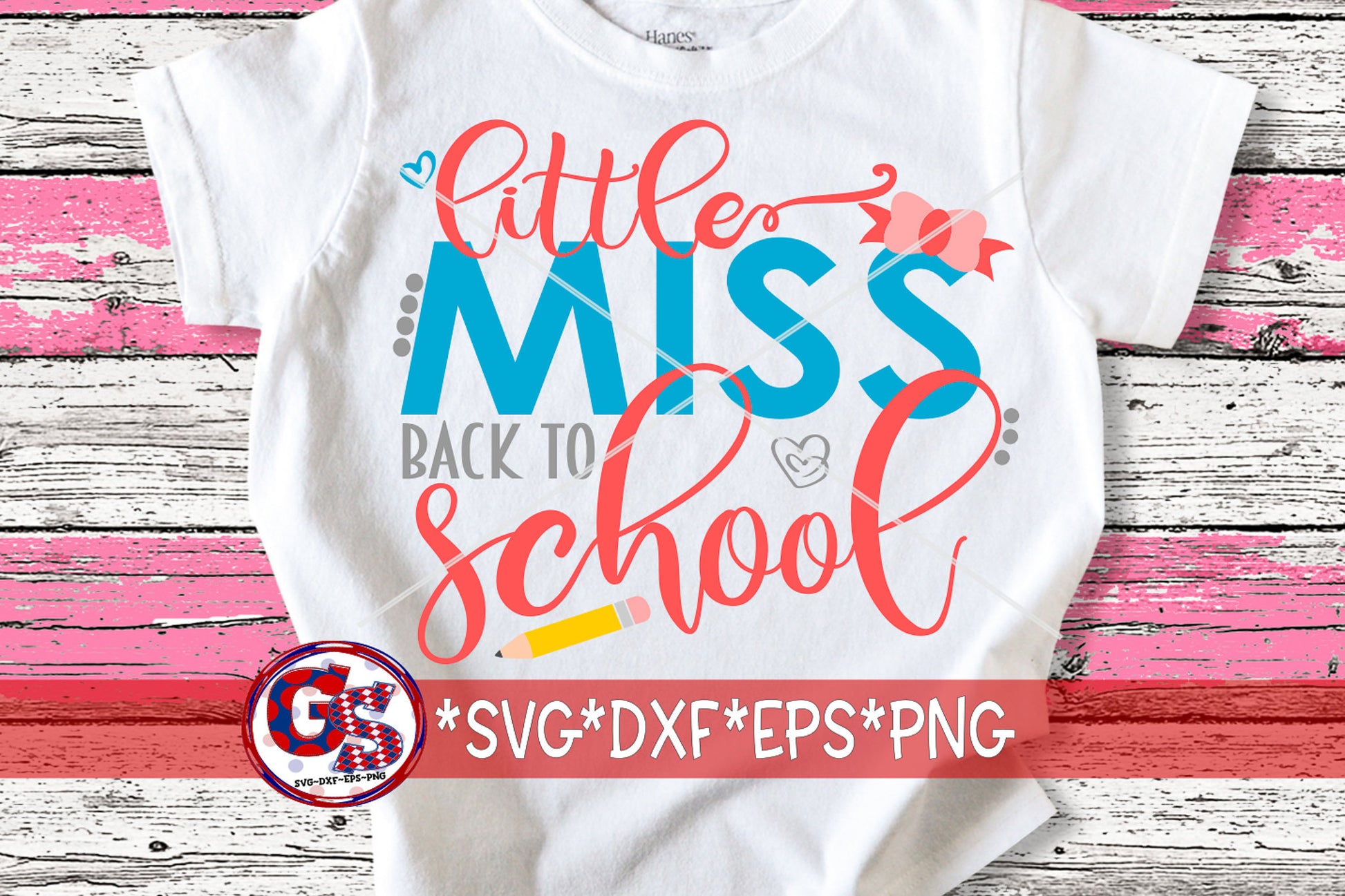 Little Miss Back To School SvG | Back To School SVG | Little Miss svg, dxf, eps, png. Back To School DxF | Instant Download Cut Files