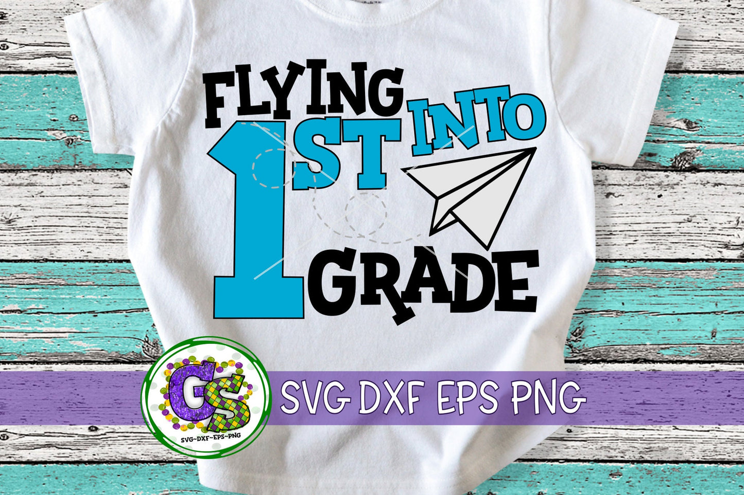 Flying Into 1st Grade svg dxf eps png. 1st Grade SvG | Back To School | School SVG | 1st Grade SvG | First grade | Instant Download Cut File