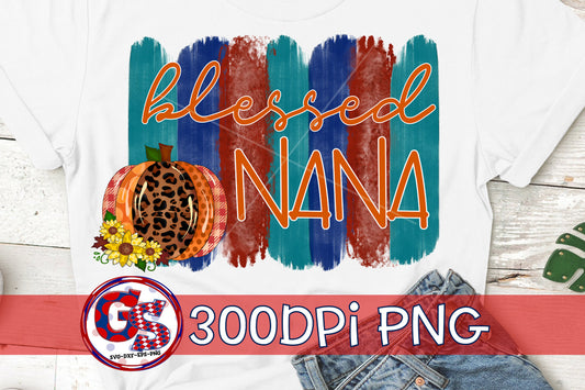 Blessed Nana PNG for Sublimation