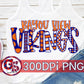 Bayou View Vikings PNG for Sublimation
