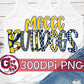 Mississippi Gulf Coast Community College Bulldogs PNG Sublimation