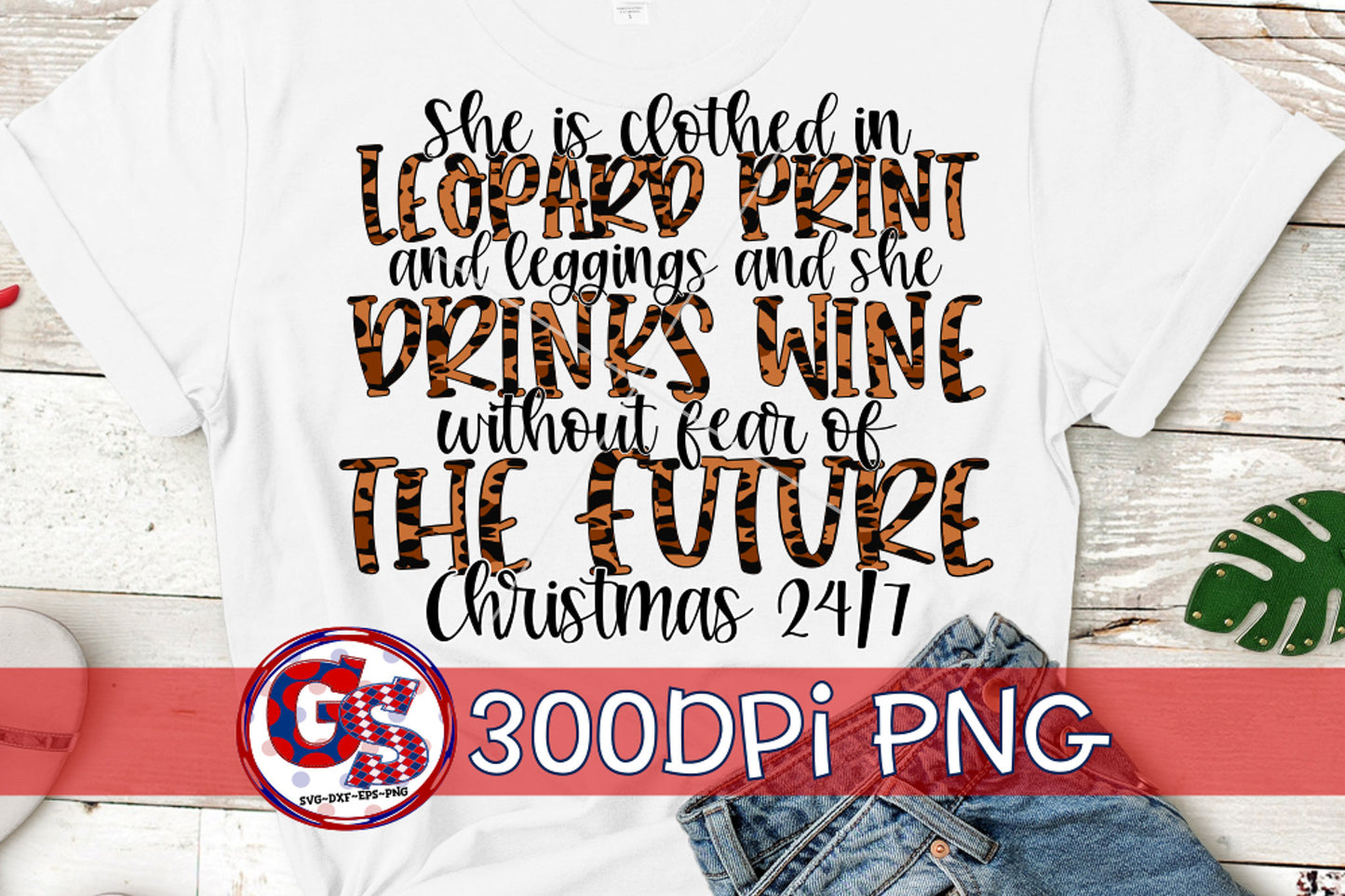 She Is Clothed In Leopard Print And Leggings And Drinks Wine Without Fear of the Future PNG