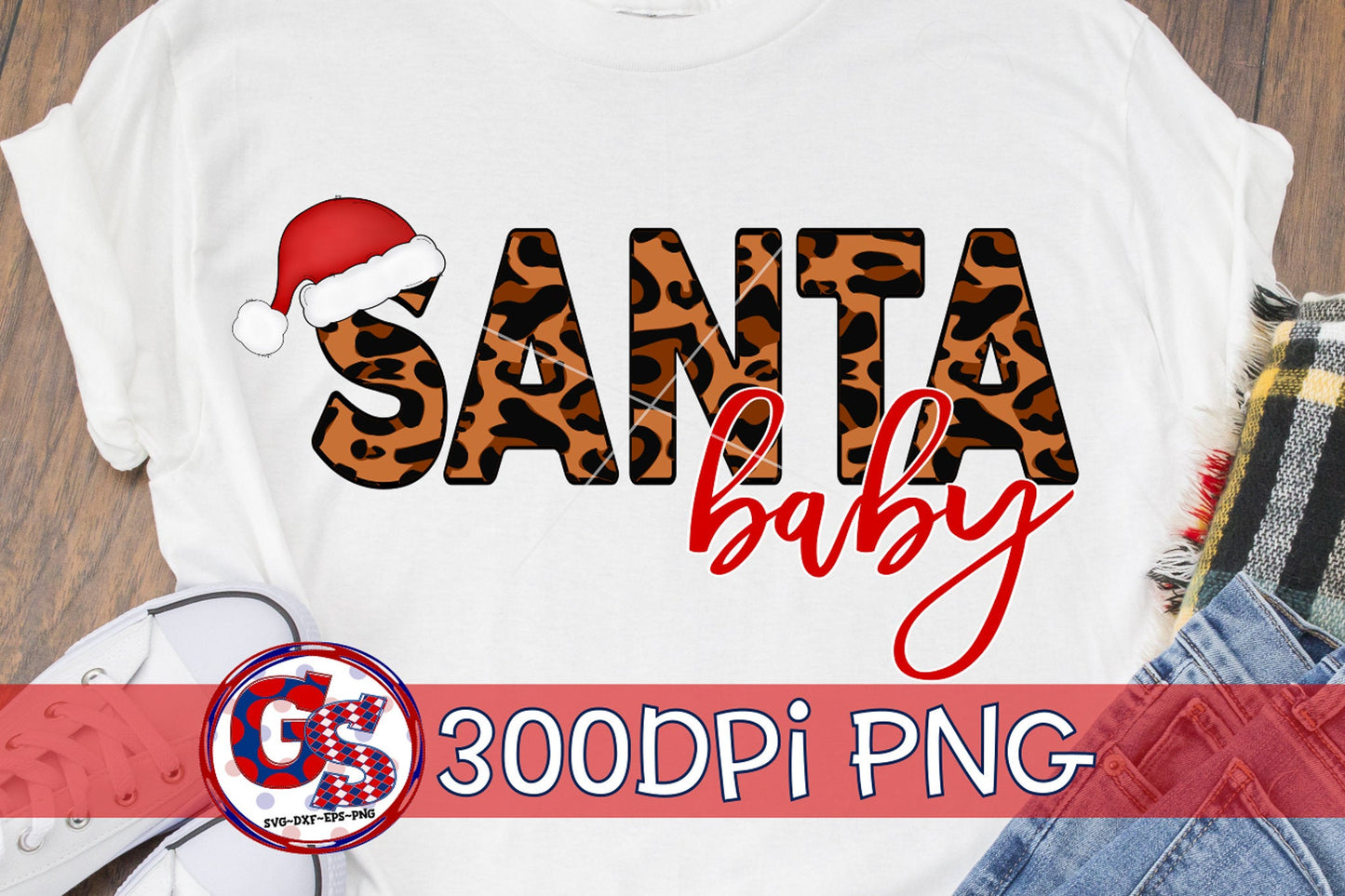 Santa Baby PNG Sublimation