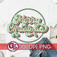 Retro Merry Christmas PNG for Sublimation