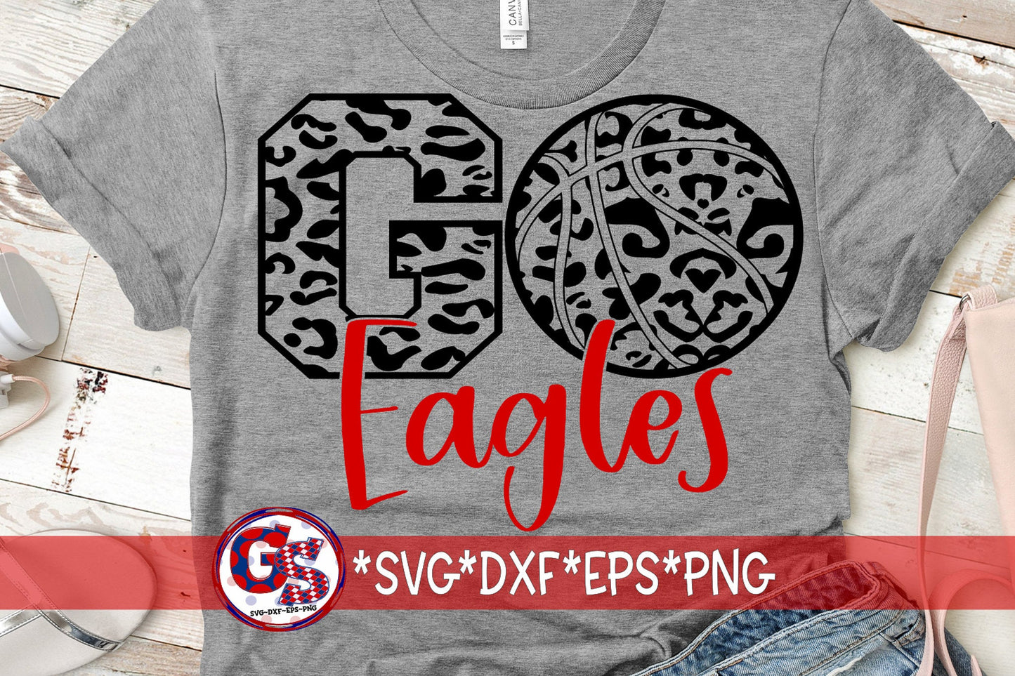 Eagles SvG | Go Eagles Basketball svg dxf eps png. Go Eagles Basketball Leopard SvG | Eagles DxF | Eagles SvG | Instant Download Cut File