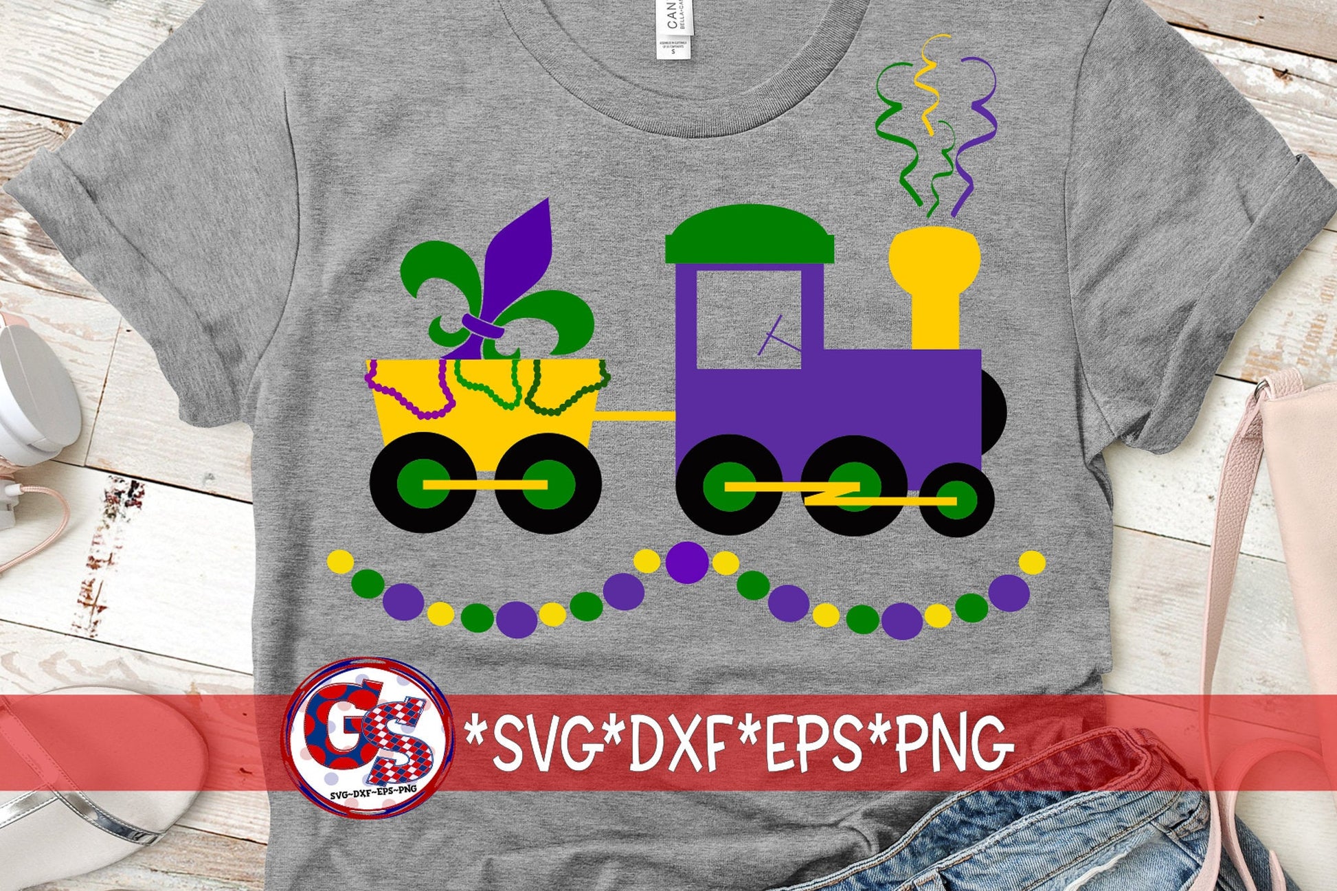 Mardi Gras Train svg, dxf, eps, and png.  Mardi Gras Parade SvG | Mardi Gras Train SvG | Mardi Gras SvG | Instant Download Cut Files.