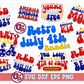 July 4th Bundle SVG DXF EPS PNG