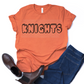 Knights Bubble ADULT Screen Print Transfer
