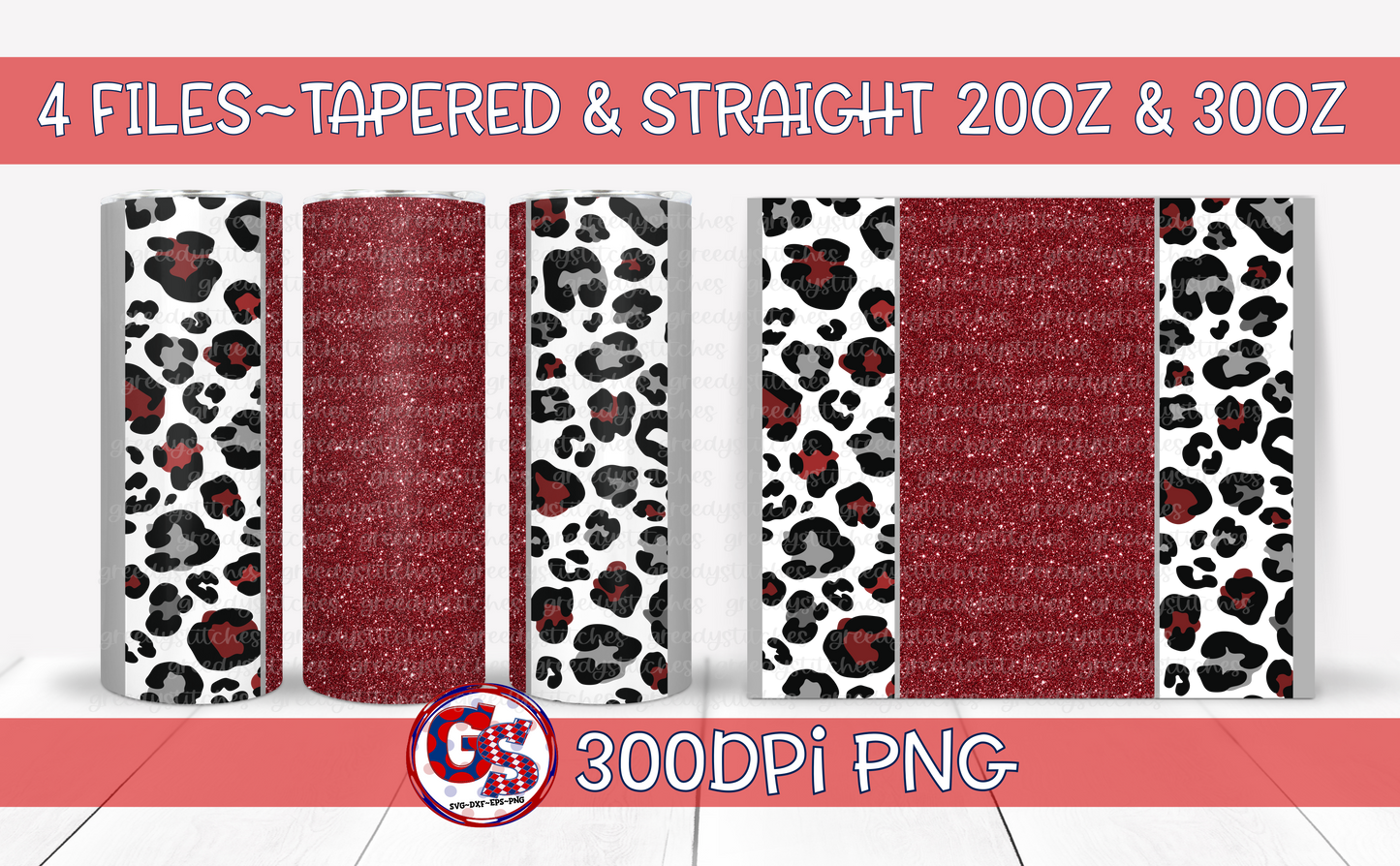 Maroon Grey Tumbler Wraps PNG for Sublimation