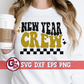 Retro New Year Bundle SVG DXF EPS PNG