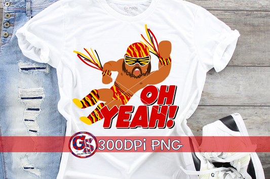 Oh Yeah! PNG for Sublimation