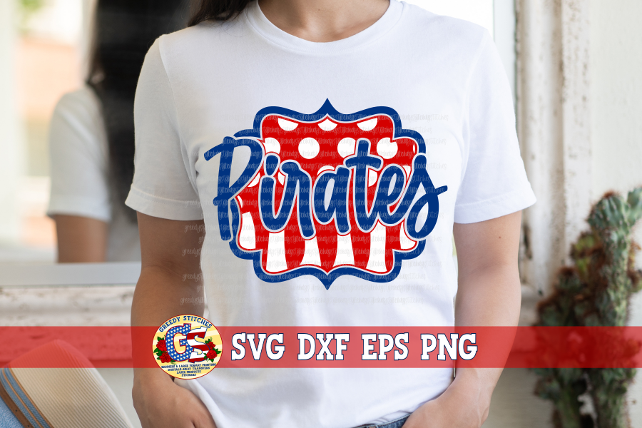 Pirates Frame SVG DXF EPS PNG