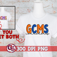 GCMS Commodores Gulfport Central Middle School PNG for Sublimation