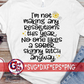 I'm Not Making Any Resolutions This Year. No One Likes A Sober, Skinny Bitch SVG DXF EPS PNG