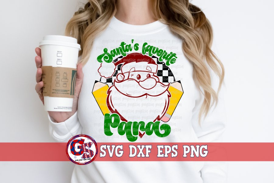 Santa's Favorite Para SVG DXF EPS PNG