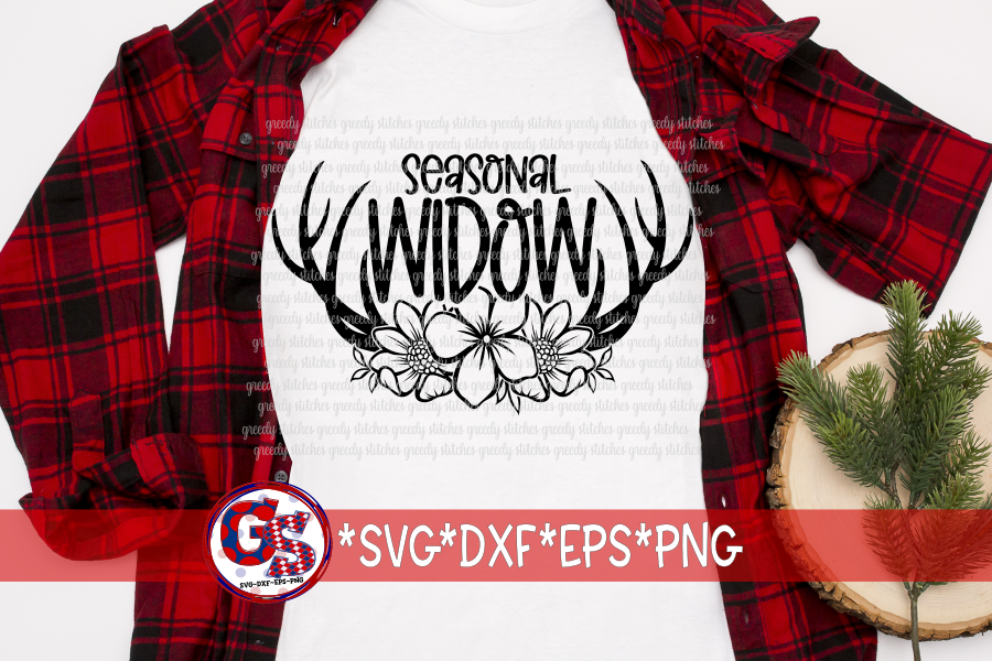 Seasonal Widow SVG DXF EPS PNG