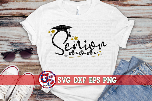 Senior Mom SVG DXF EPS PNG