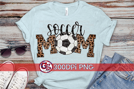 Soccer Mom PNG for Sublimation