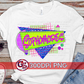 Sophomores 90s Geometric Shapes PNG for Sublimation