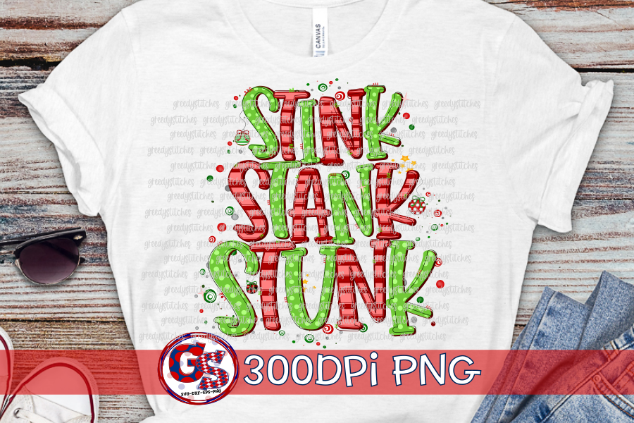 Stink Stank Stunk PNG for Sublimation