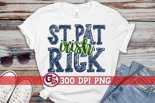 St Patrick Irish PNG for Sublimation