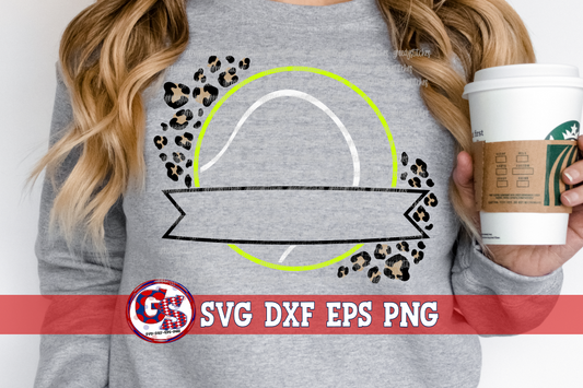Tennis Banner SVG DXF EPS PNG