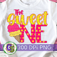 Sweet One Ice Cream PNG Bundle for Sublimation