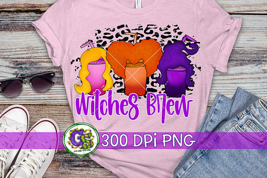Witches Brew PNG Sublimation-Coffee, Loaded Tea, Shake PNG