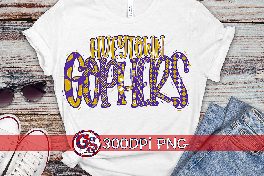 Custom Word Art PNG for Sublimation-Hueytown and Pleasant Grove