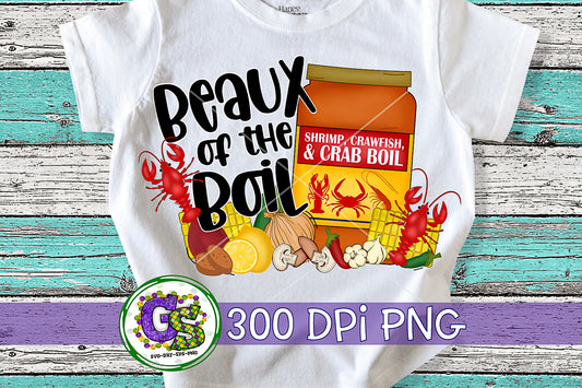 Beaux of the Boil PNG Sublimation