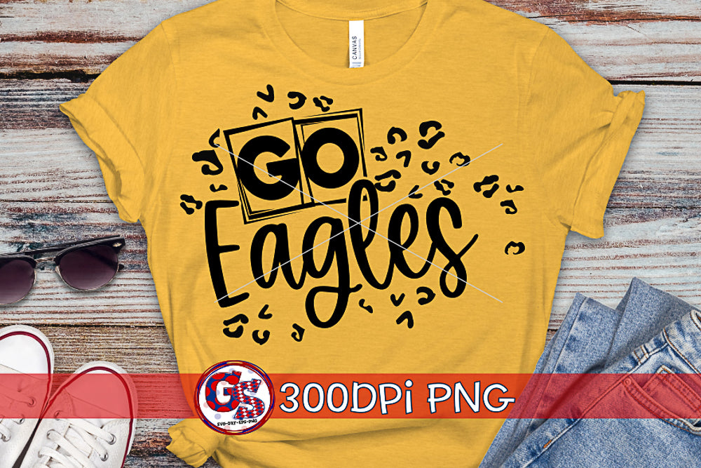 Go Eagles Leopard SVG DXF EPS PNG