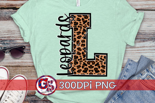 Leopard Print Leopards L PNG for Sublimation