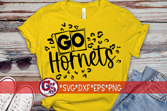 Go Hornets Leopard Print SVG DXF EPS PNG