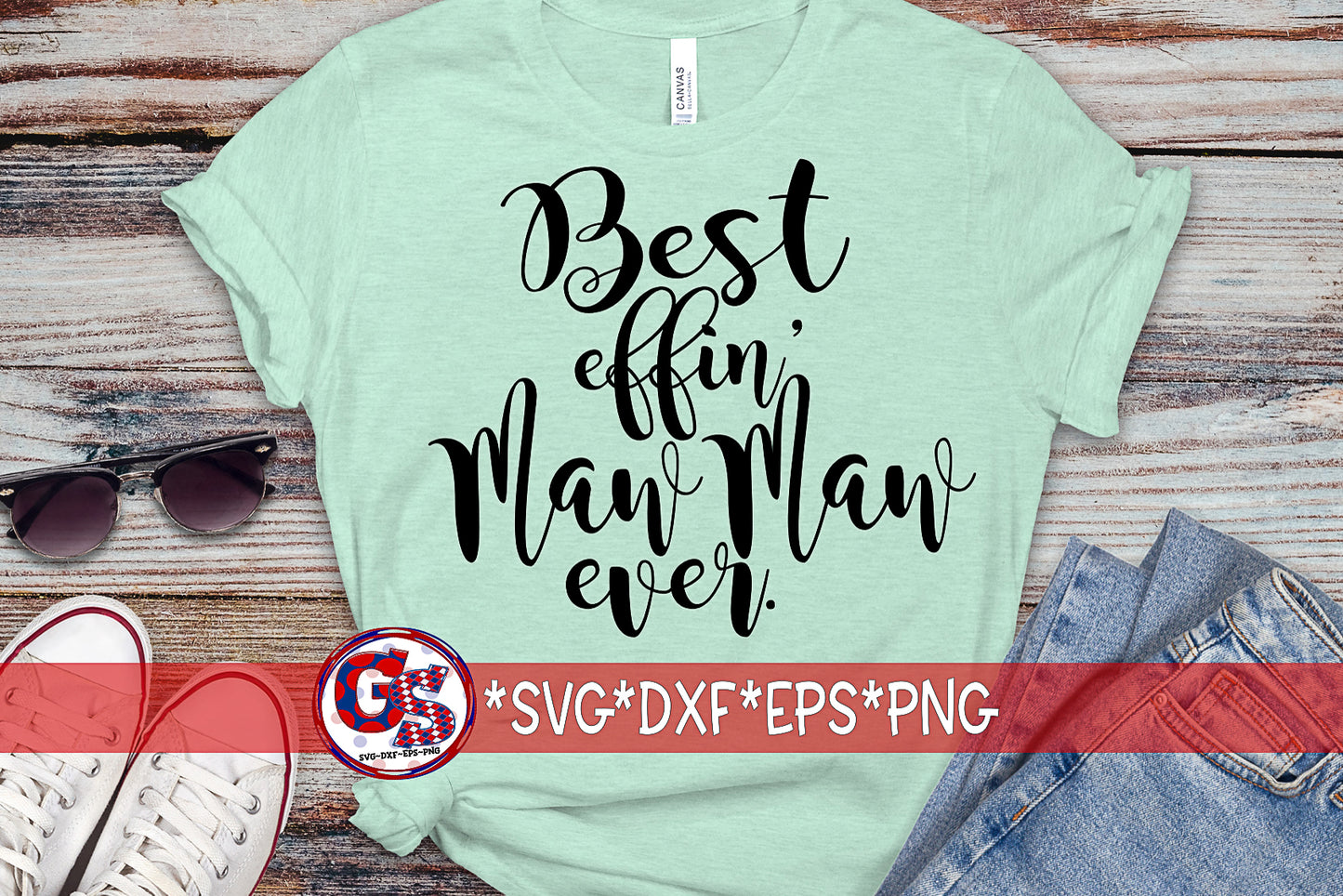 Best Effin' MawMaw Ever SVG DXF EPS PNG