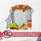Gumbo Pot PNG Files for Sublimation
