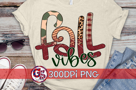 Fall Vibes PNG For Sublimation