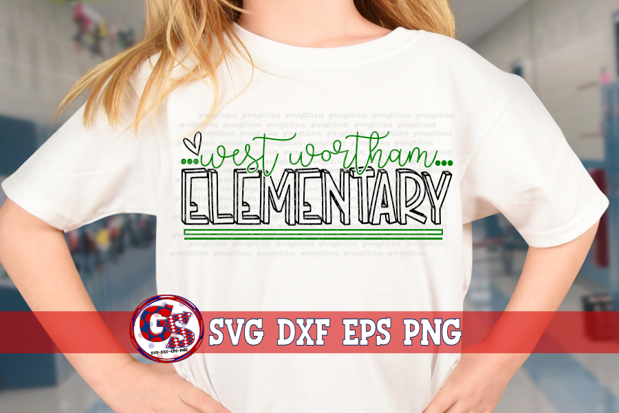 West Wortham Elementary SVG DXF EPS PNG