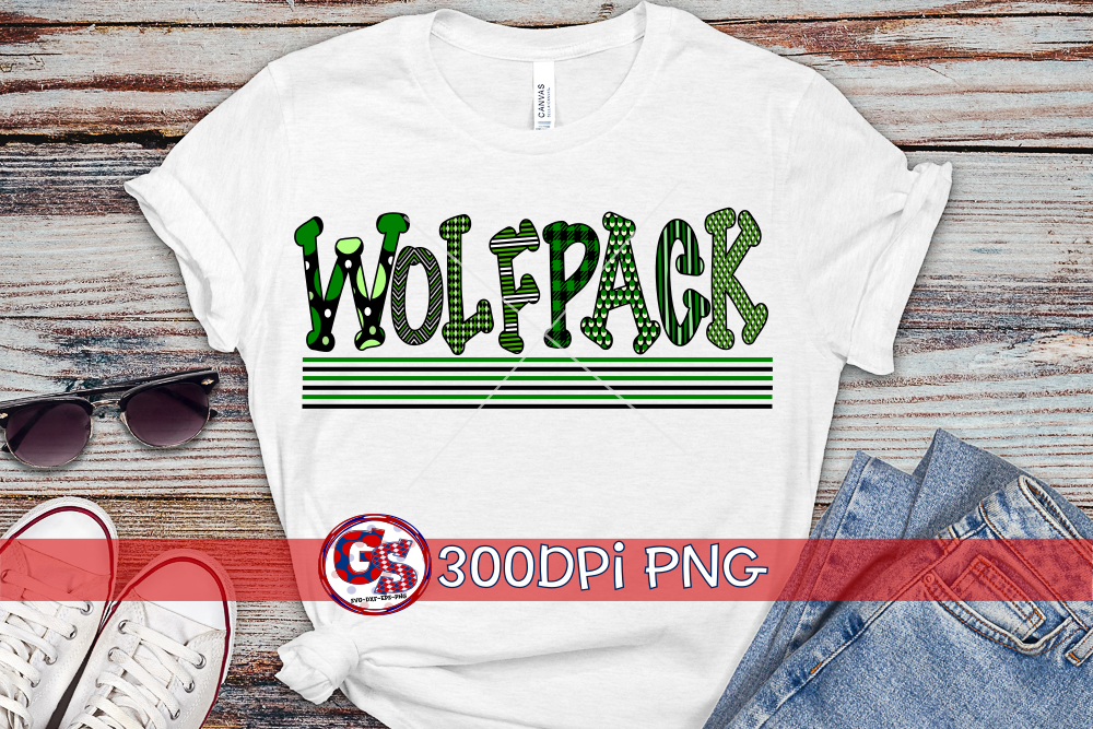 West Wortham Wolfpack PNG Bundle for Sublimation